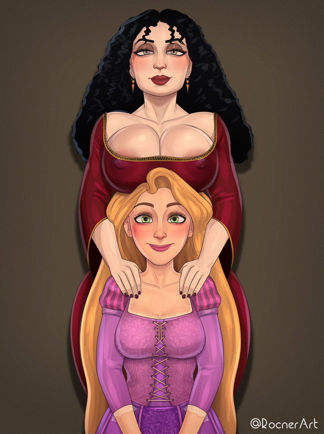 Rapunzel x mother gothel
